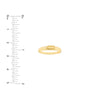 Mini Hexagon Bar Signet Ring