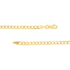 3.90mm Light Open Curb Chain with Lobster Lock