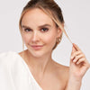 15mm Round High Polished Hoop Earrings