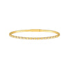 1/3tcw Alternating Diamond and Square Link Flex Bracelet