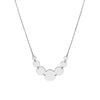 Graduated Disc Station Adjustable Necklace