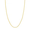 2.15mm D/C Rope Chain with Lobster Lock