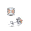 14K 0.20Ct Diamond Earring