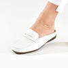 Paper Clip Anklet with ID Bar