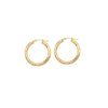 3 X 30 Round Tube Full DC Earrings