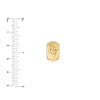 Textured Curve Earrings on Leverback