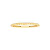 Facet Cut Out Band Ring