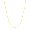 0.55mm Box Chain with Lobster Lock and Quality Tag