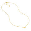 Mini CZ Infinity Adjustable Necklace