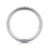 14K White Gold Diamond Matching Wedding Band