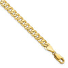14K 5.75mm Flat Beveled Curb Chain