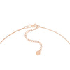 Plated Sterling Silver CZ Infinity Love Necklace