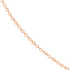 Sterling Silver Long All-Around Disc Necklace