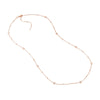 Diamond Bezels and Beads Necklace