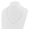 14K Adjustable .55mm Baby Box Chain