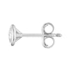 1/4tcw Round Diamond Martini Bezel Stud Earrings