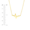 Heartbeat Adjustable Necklace