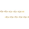 Tri-Color Interwoven Triple Oval Link Bracelet