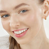 Knife Edge Polished Mini Hoops