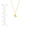Tilted Butterfly Necklace