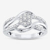 10K 0.10Ct Diamond Ring
