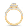 14K 0.64Ct Diamond Bridal Ring