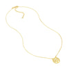 Tree of Life Cutout Adjustable Necklace