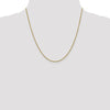 14K 1.5mm D/C Cable Chain