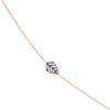 Sterling Silver Leaf Stations Long Necklace