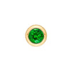 0.58ct 4mm Round Tsavorite Stud Earrings