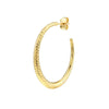 Fitted D/C Pattern Round Open Hoops