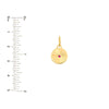 Ruby Round Radiant Pendant