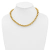 14K Polished Rolo Link Necklace