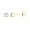 14K 0.50Ct Certified Lab Grown Diamond Earring ( Igi Certified )