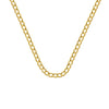 4.6mm Light Open Curb Chain with Lobster Lock