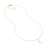 Crescent Moon Pendant Necklace