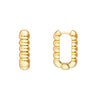 Textured Rectangular Hoops