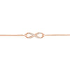 CZ Infinity Adjustable Bracelet