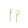 Dangle Staple Bar Earrings on Leverback