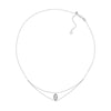 Sterling Silver Virgin Mary Adjustable Choker