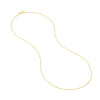 0.9mm Barrel Saturn Cable Chain with Spring Ring