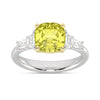 Certified Lab Grown 14K 4.00Ct Diamond Engagement Ring