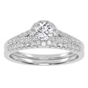 10K 0.50Ct Certified Lab-Grown  Diamond Bridal Set