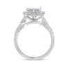 14K WG 1.75ct Diamond Bridal Ring