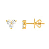 5/8tcw Diamond Trio Stud Earrings