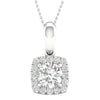 14K 0.60Ct Certified Lab Grown Diamond Pendant ( Igi Certified )