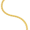 Hollow Flat Wheat Chain Bracelet