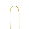 Polished Cross Threader Earrings