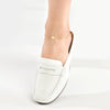 Paper Clip Anklet with Plate
