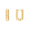 Textured Rectangular Hoops